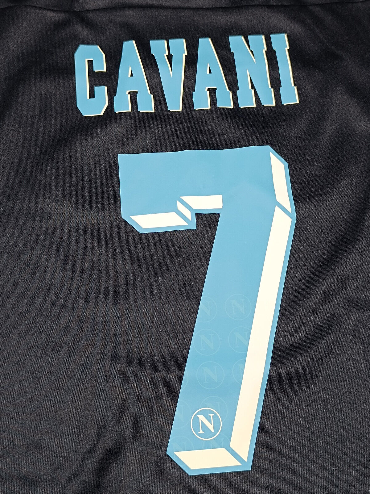 maglia calcio vintage Napoli Cavani third 2011 2012 shirt Jersey Macron XL Lete