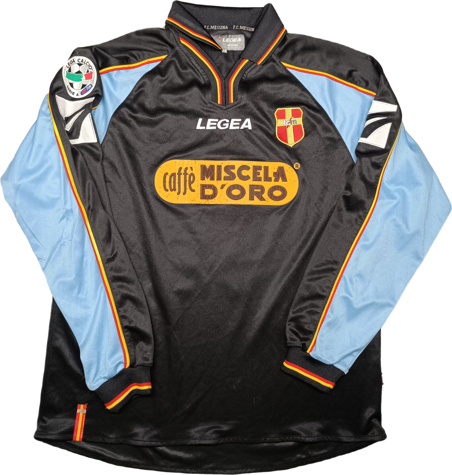 maglia calcio vintage MESSINA Legea 2005 2006 third DI NAPOLI #11 Miscela d'oro