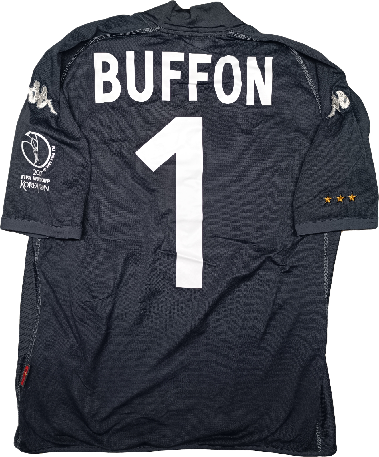 maglia calcio Italia Vintage Buffon World CUP 2002 Kappa PLAYER *MADE IN ITALY*