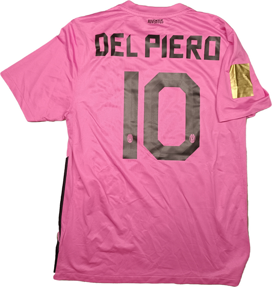 Maglia calcio vintage Juventus Nike Del Piero 2012 2013 Juventus stadium M shirt