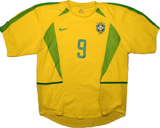 maglia match issue Brasile Ronaldo SIGNED Brazil Nike 2002 World Cup