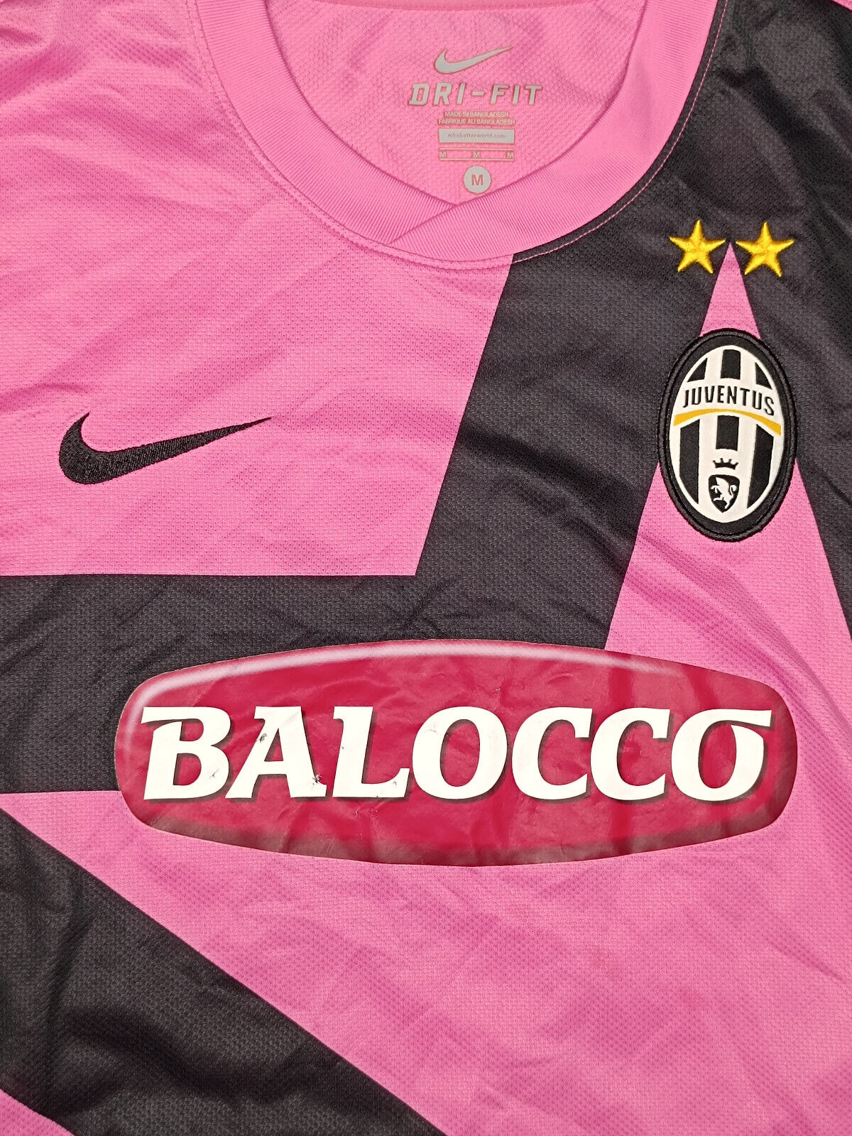 Maglia calcio vintage Juventus Nike Del Piero 2012 2013 Juventus stadium M shirt