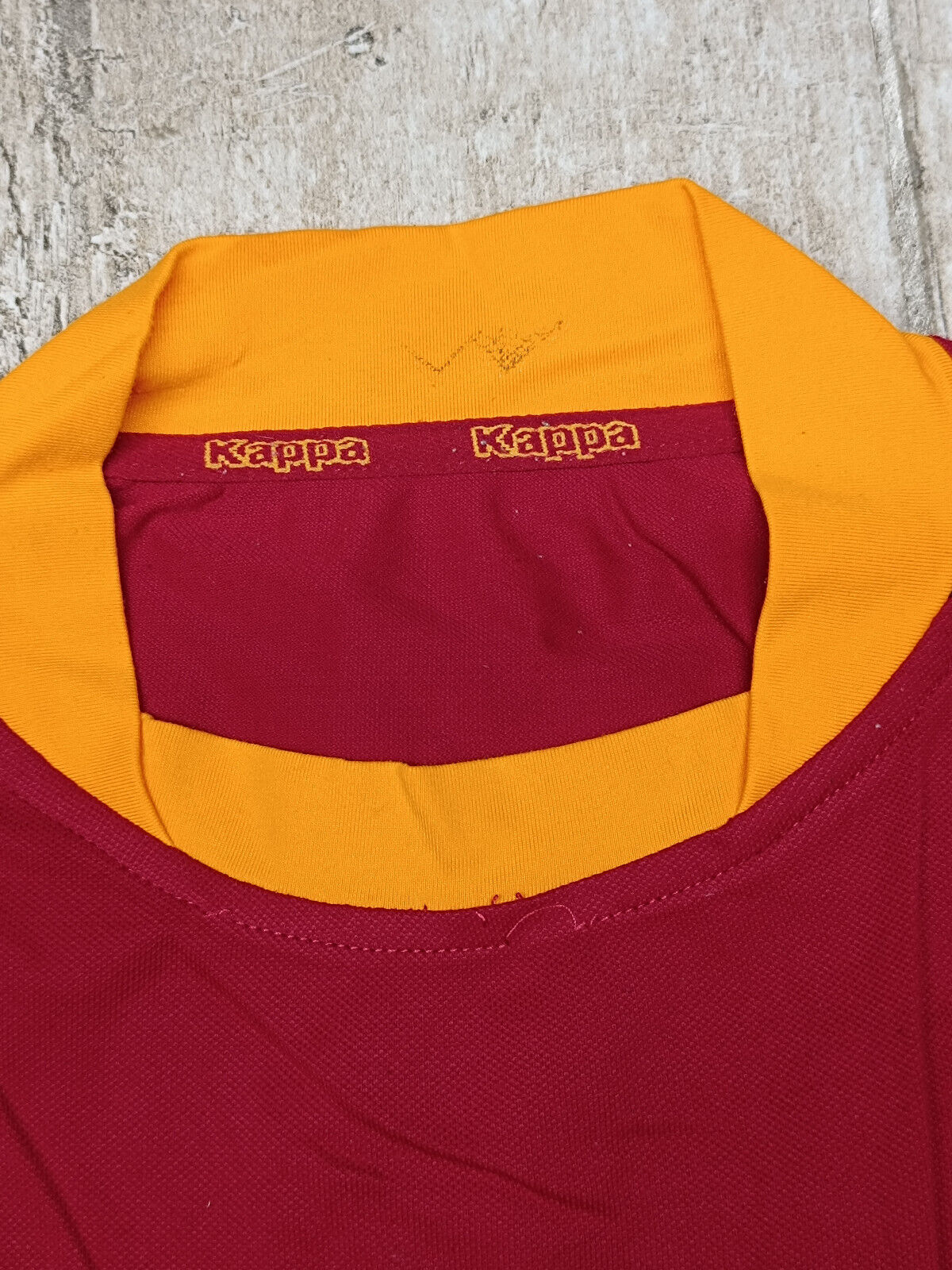 Maglia calcio Roma vintage Totti  Kappa 2002 2003 Mazda Serie A XL home Jersey