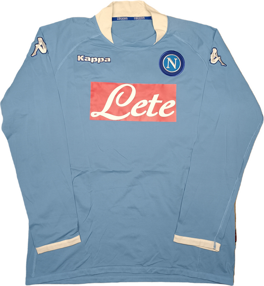 maglia calcio vintage SSC NAPOLI Kappa Serie C 2005 2006 LETE XXL CALAIO