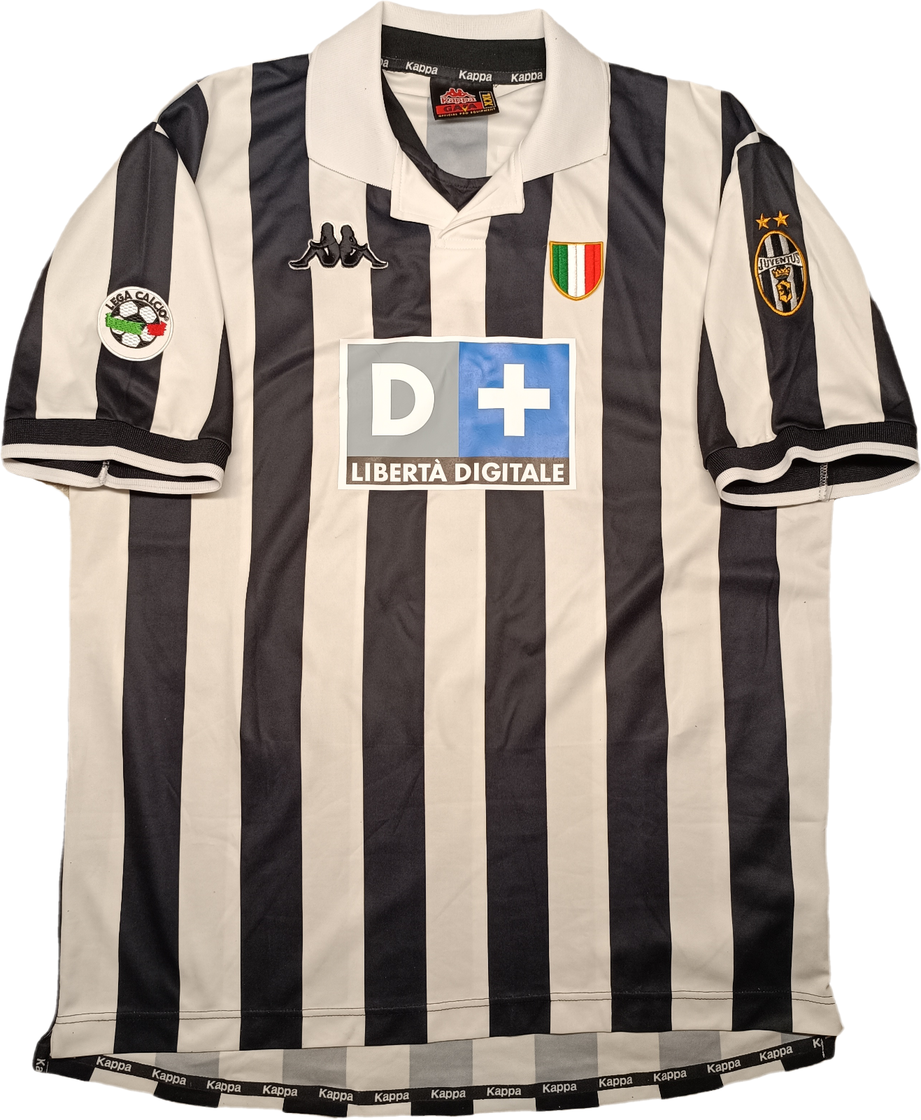 maglia calcio vintage juventus Henry Home 1998 1999 XXL D+ Kappa jersey