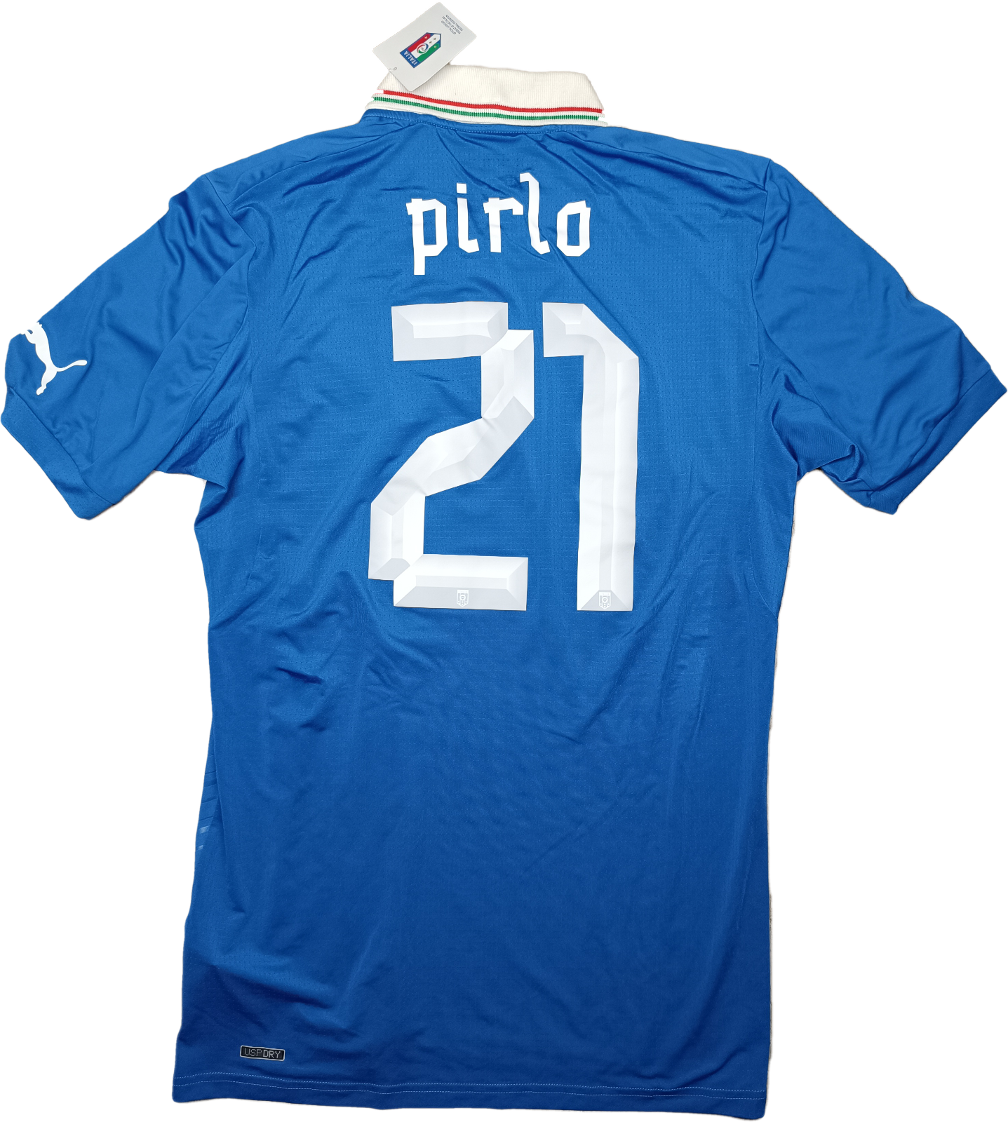 maglia italia PIRLO Euro 2012 Europei Jersey home L player issue Puma shirt