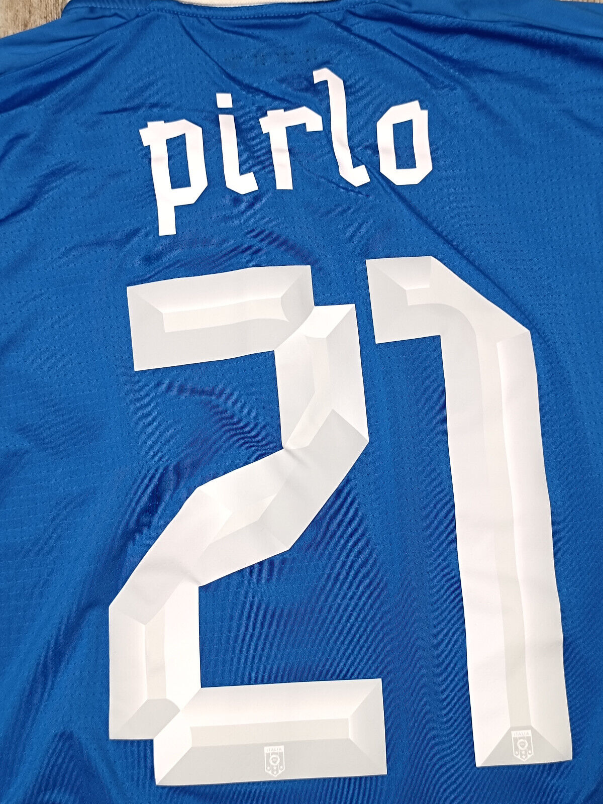 maglia italia PIRLO Euro 2012 Europei Jersey home L player issue Puma shirt