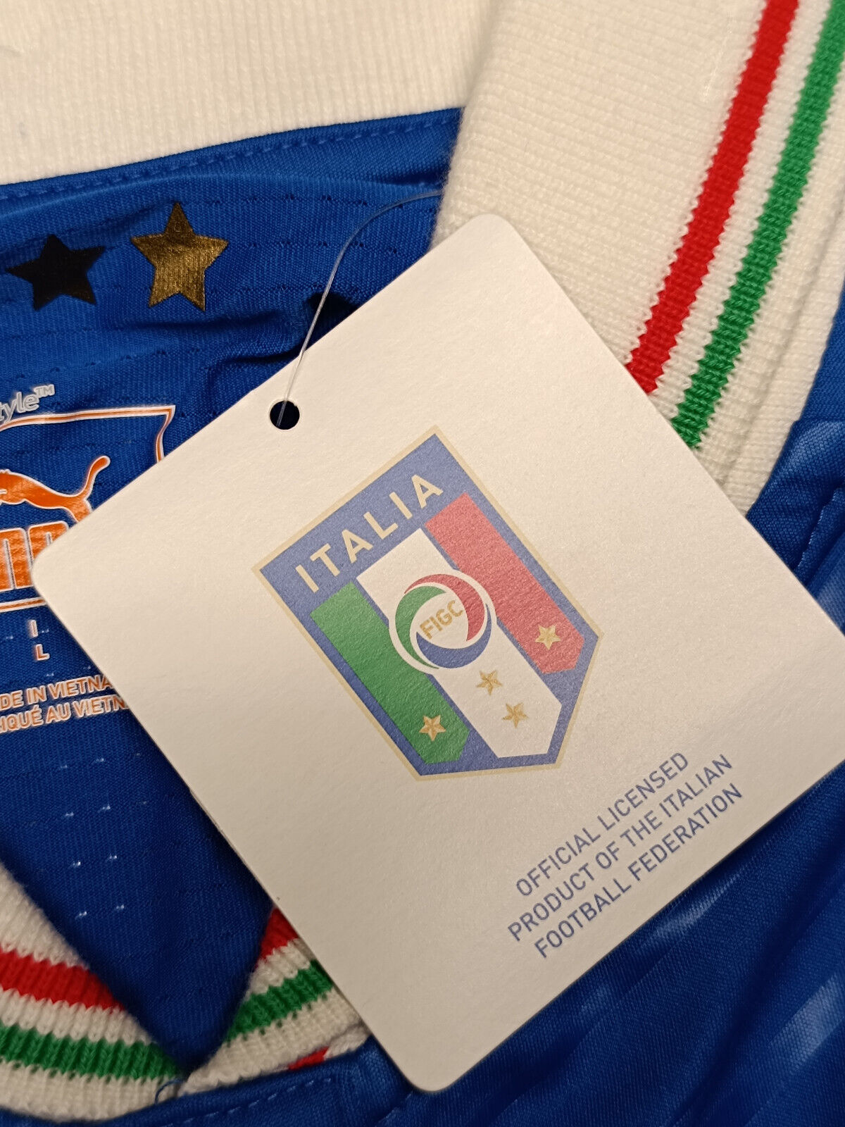 maglia italia PIRLO Euro 2012 Europei Jersey home L player issue Puma shirt