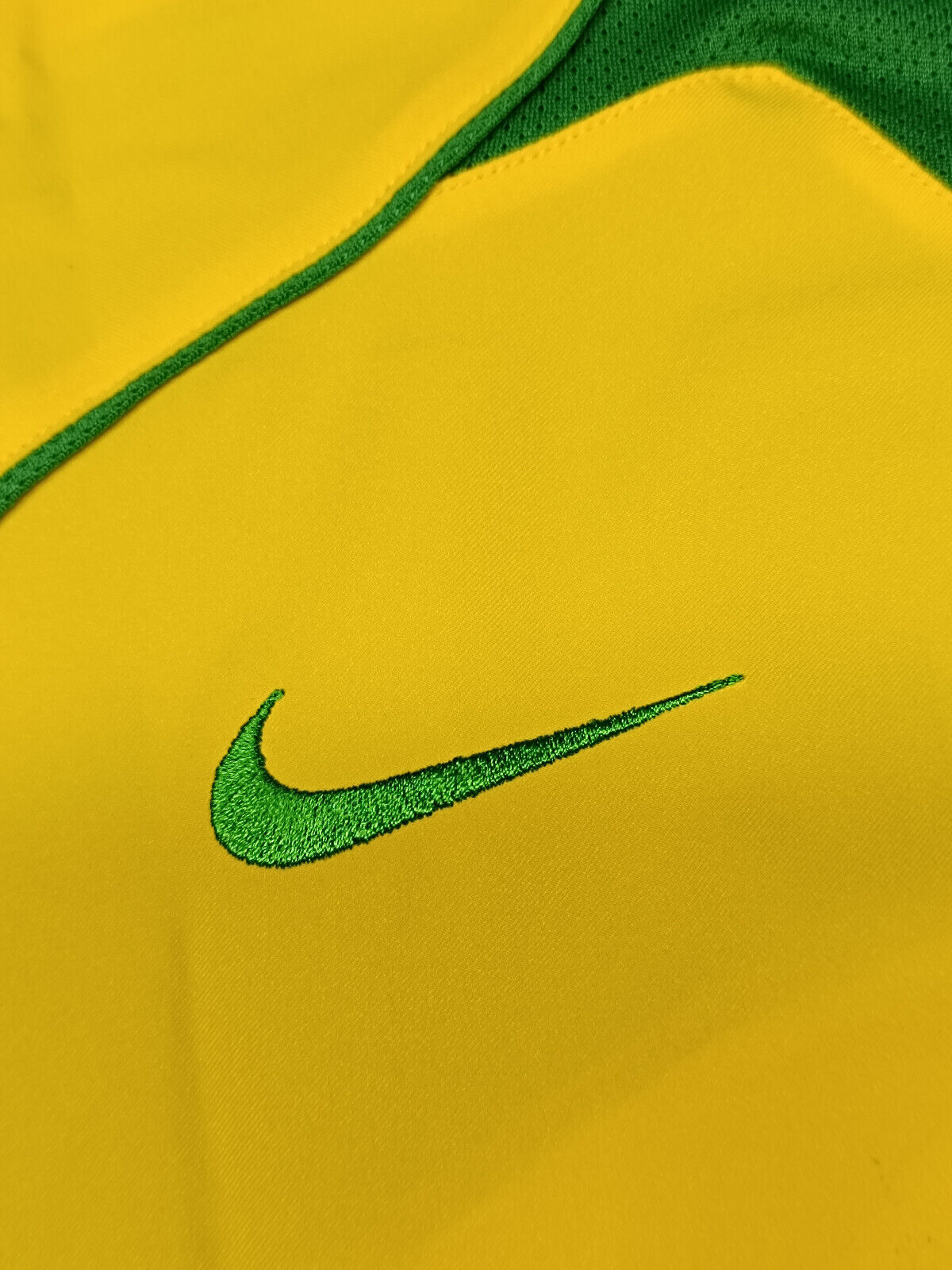 maglia calcio vintage Brasile RONALDINHO Brazil Nike 2004 World Cup Qualifiers