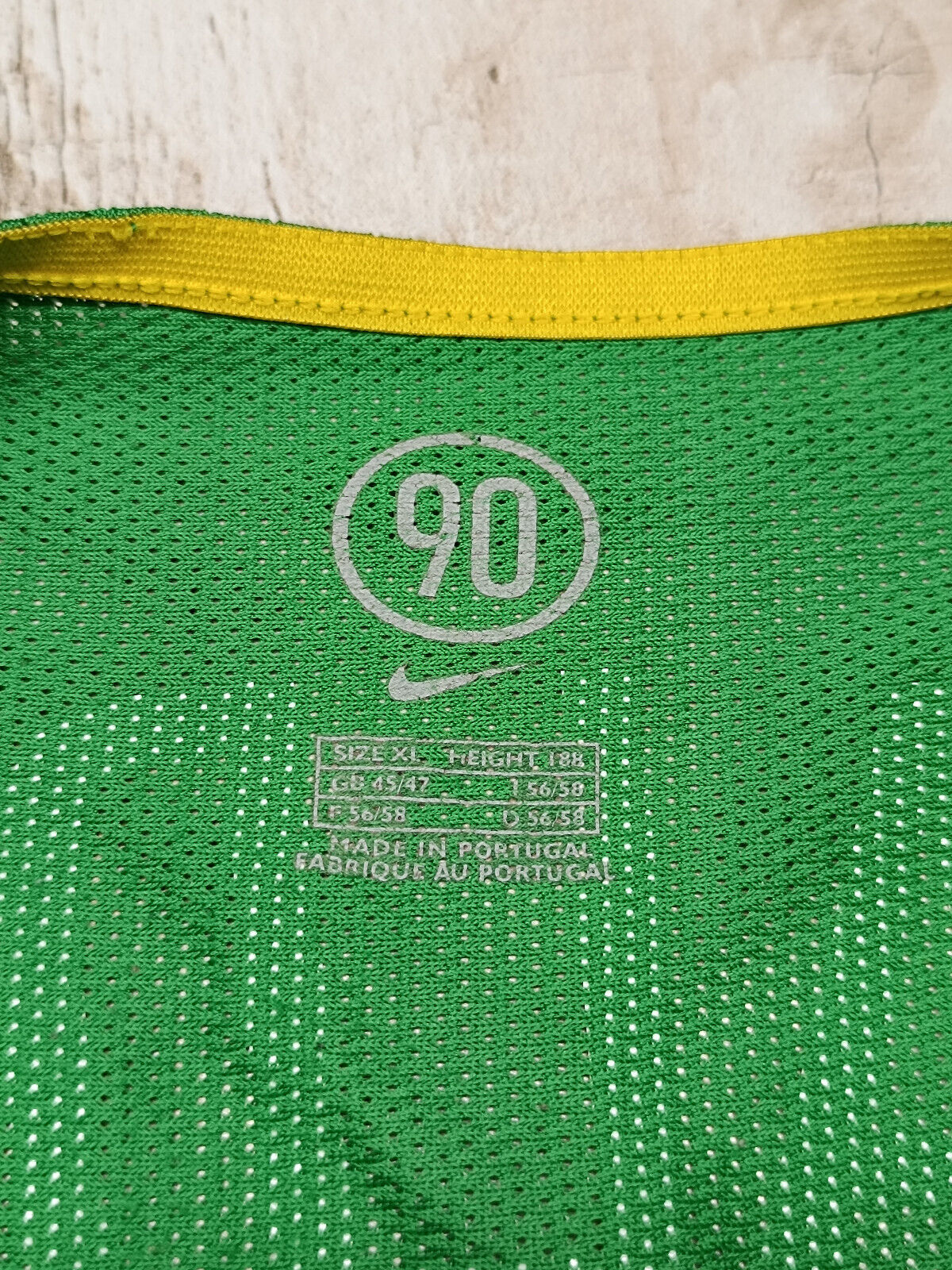 maglia calcio vintage Brasile RONALDINHO Brazil Nike 2004 World Cup Qualifiers