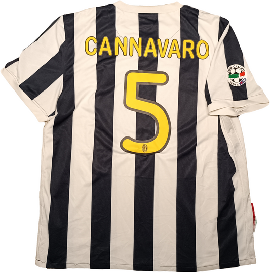 maglia juventus CANNAVARO nike 2009 2010 XL New Holland vintage shirt jersey