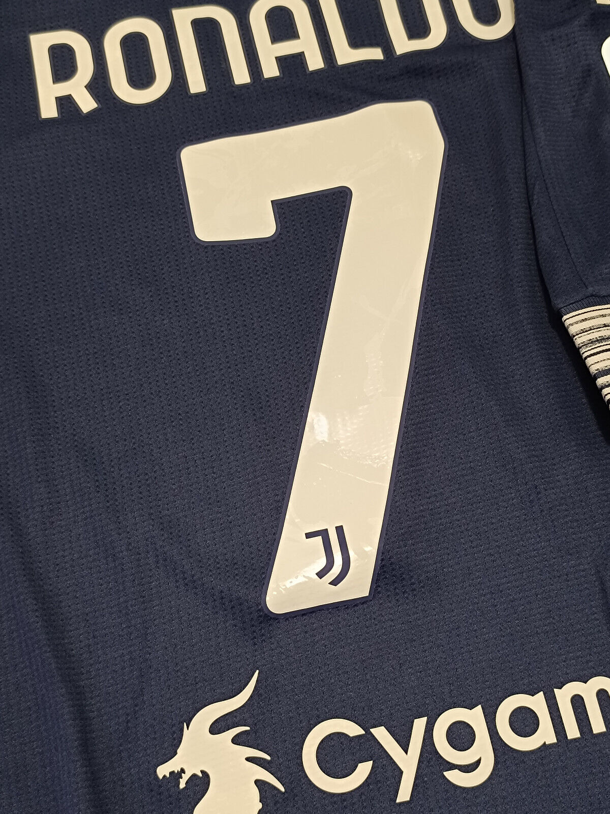 maglia match worn Juventus RONALDO 2020 2021 Adidas vs BENEVENTO #KEEPRACISMOUT