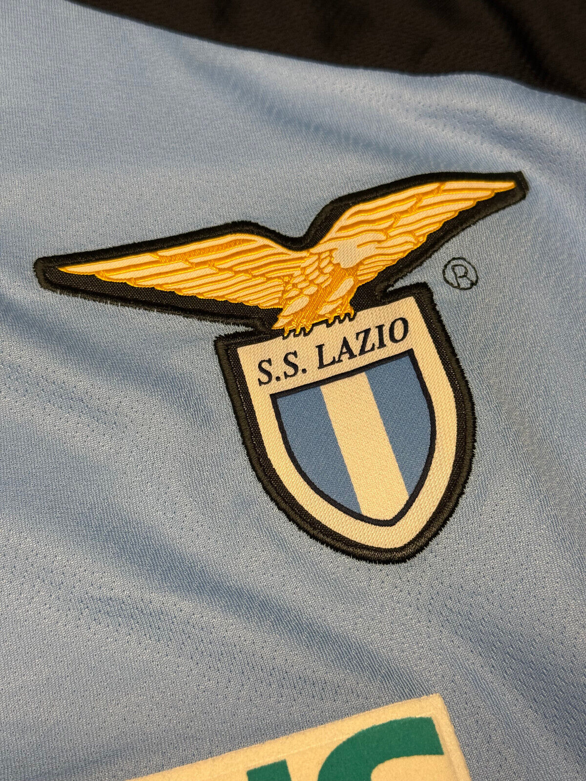 maglia calcio vintage SS Lazio Puma Cirio 2000 2001 Scudetto S VERON #23