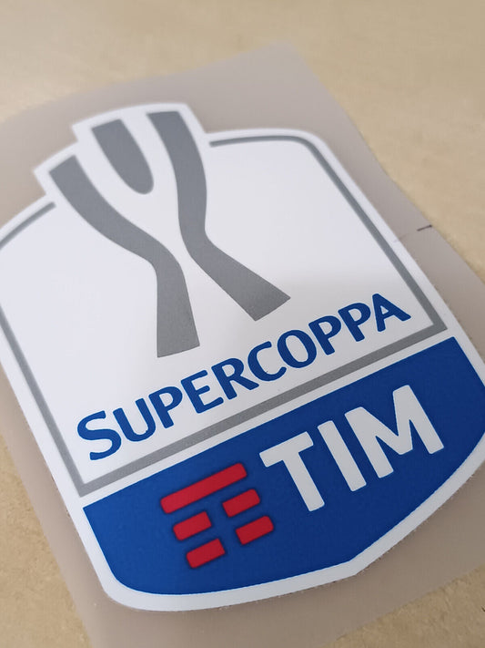 Toppa Patch Tim Cup Finale set SUPERCOPPA ROMA 2017 Lazio Juventus