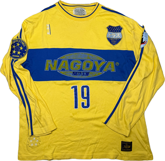 maglia calcio football shirt Japan Stars vintage Nagoya soccer club Kashima JFL