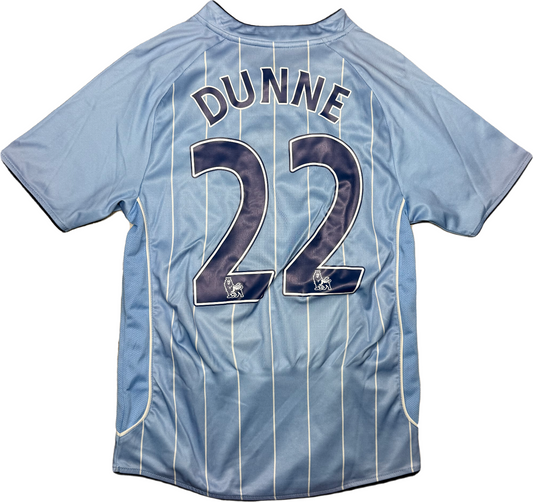 maglia calcio vintage shirt Manchester City Le coq Sportif DUNNE #22 S Thomas