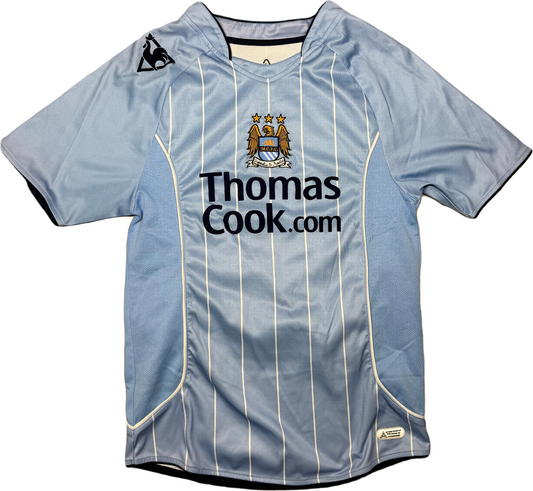 maglia calcio vintage shirt Manchester City Le coq Sportif DUNNE #22 S Thomas