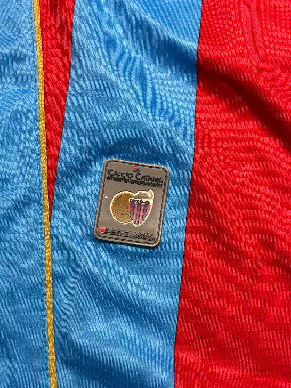 maglia calcio vintage CATANIA MASCARA Legea 2007 2008 Serie A Home L