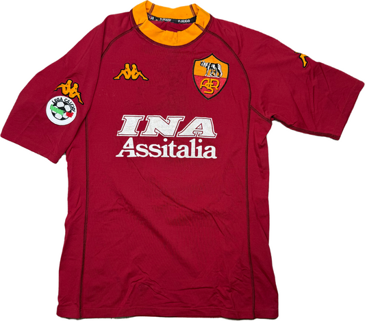 maglia roma Totti calcio scudetto 2000 2001 Kappa Ina Assitalia S home official