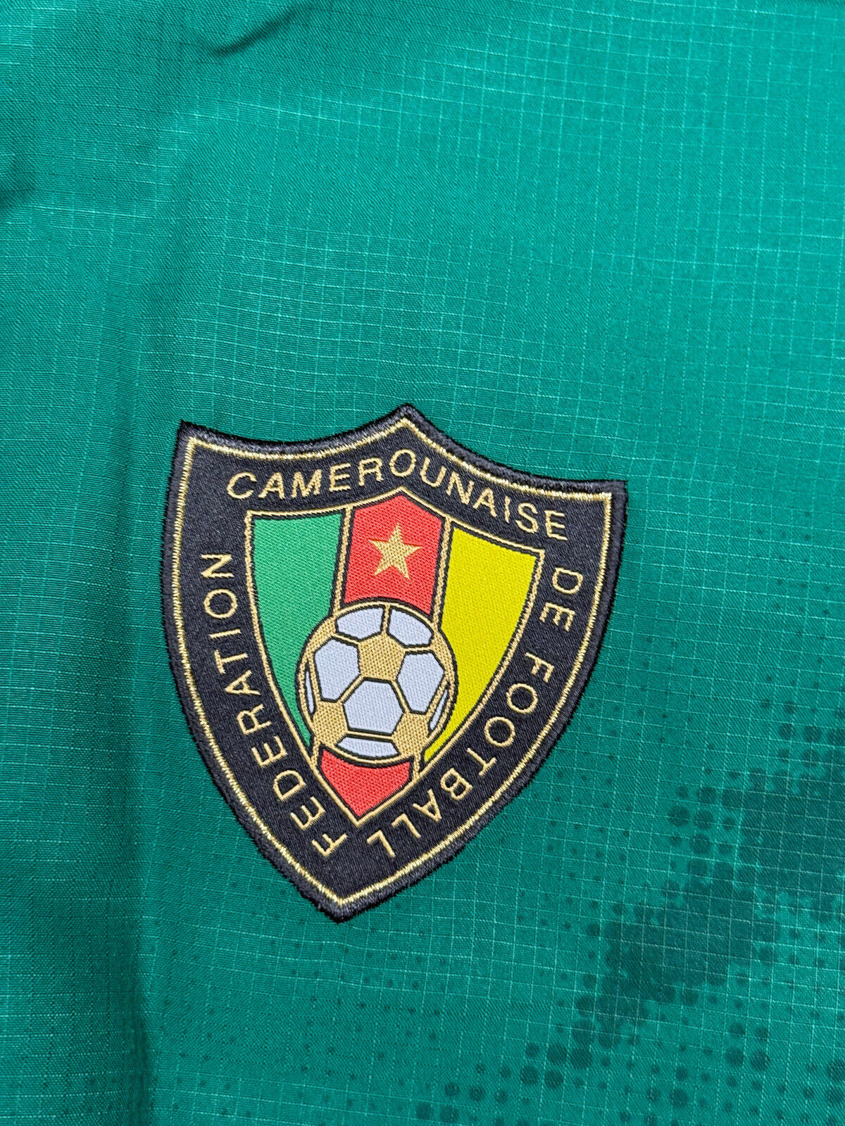 maglia calcio vintage Cameroon Eto'o #9 PUMA World Cup 2006 L