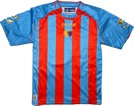 maglia calcio vintage CATANIA MASCARA Legea 2007 2008 Serie A Home XL