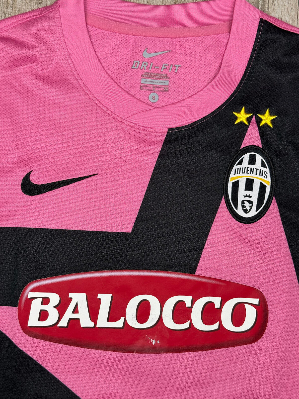 Maglia calcio vintage Juventus Nike PIRLO 2012 2013 Juventus stadium S shirt