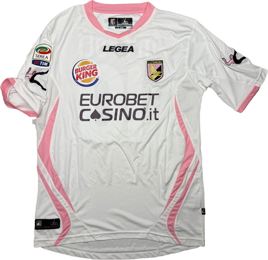 maglia calcio vintage Palermo Miccoli 2011 2012 Eurobet home Legea