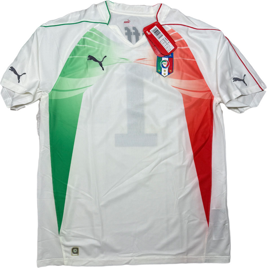 maglia calcio vintage Italia Puma Buffon Italy south africa World Cup 2010 L