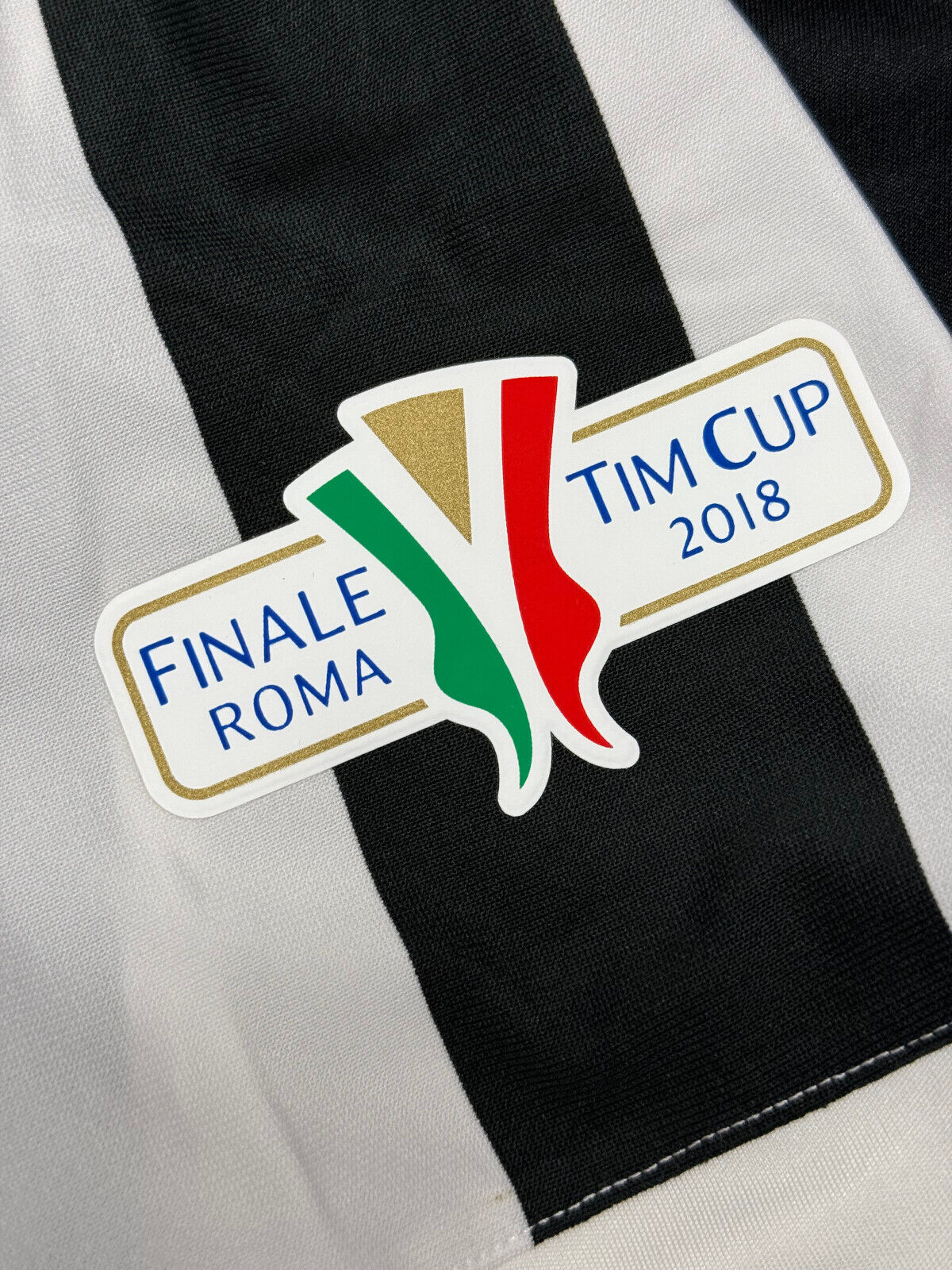 maglia calcio Adidas Juventus Mandzukic Finale Tim Cup Roma 2018 vs Milan L Jeep