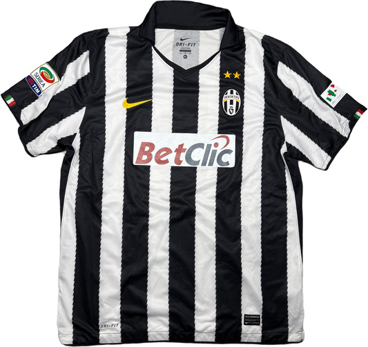 maglia calcio vintage Del Piero Juventus 2010 2011 Serie A Nike BetClic 150 anni