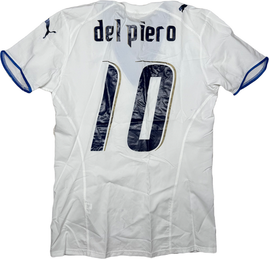 maglia match player Italia 2006 Del Piero Puma Qualifiers Friendly World Cup