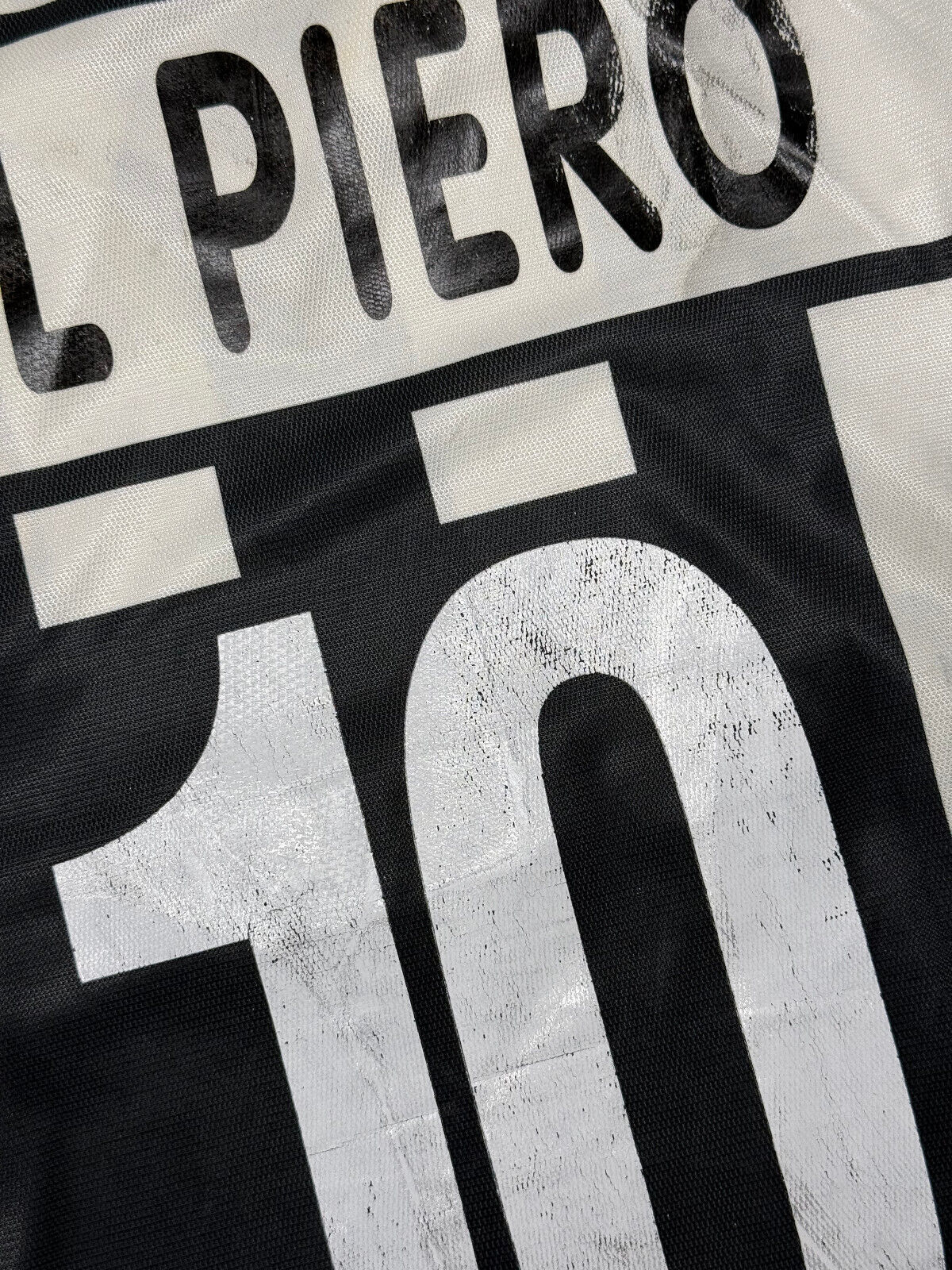 maglia calcio vintage Juventus DEL PIERO Lotto Fastweb 2001 2002 home
