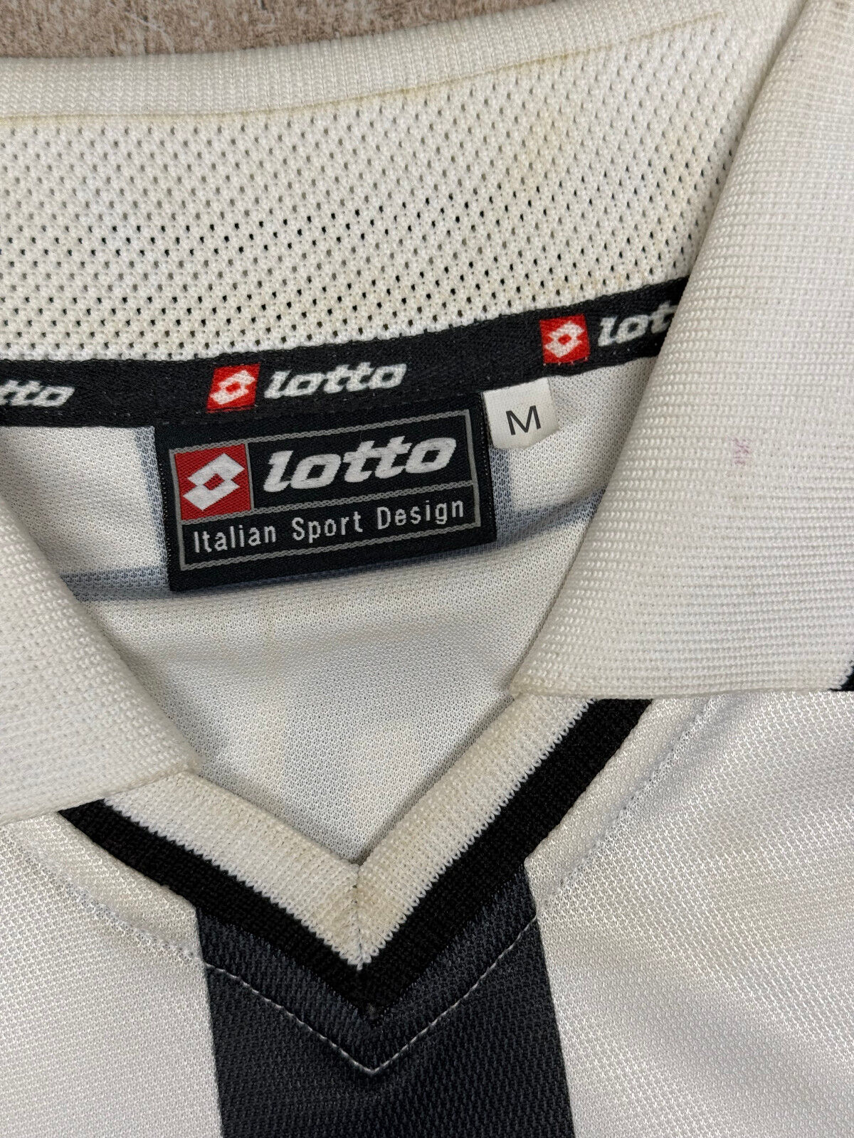 maglia calcio vintage Juventus DEL PIERO Lotto Fastweb 2001 2002 home
