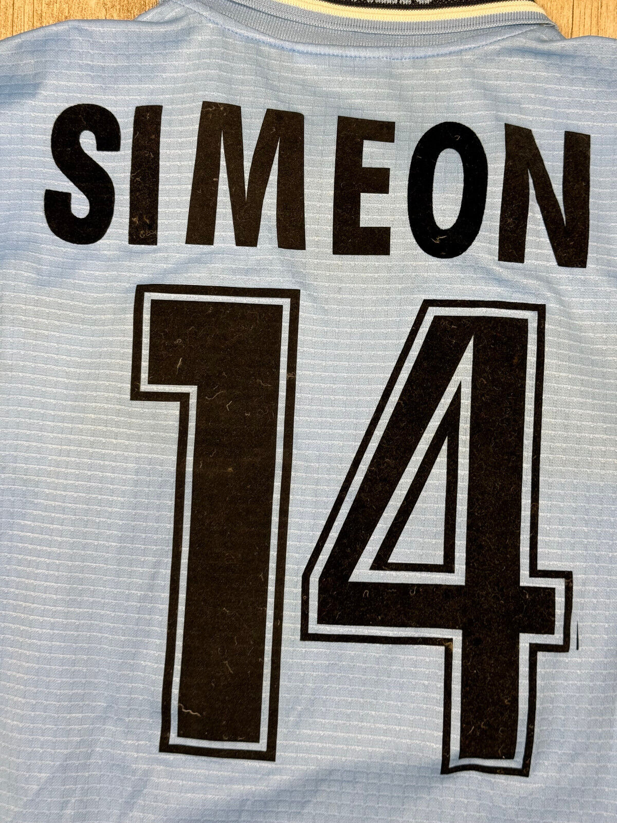 maglia calcio vintage SIMEONE Lazio Puma 1998 1999 CIRIO home L