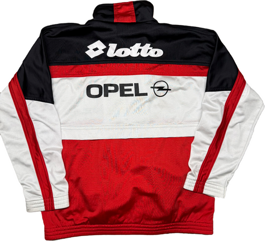 maglia calcio shirt Milan tracksuit 1995-96 track top LOTTO Baggio Jersey S