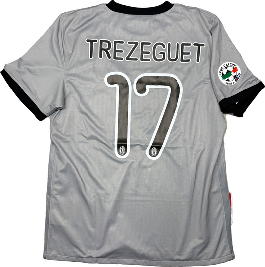 maglia calcio vintage Juventus TREZEGUET serie A  2009-10 home M NIKE