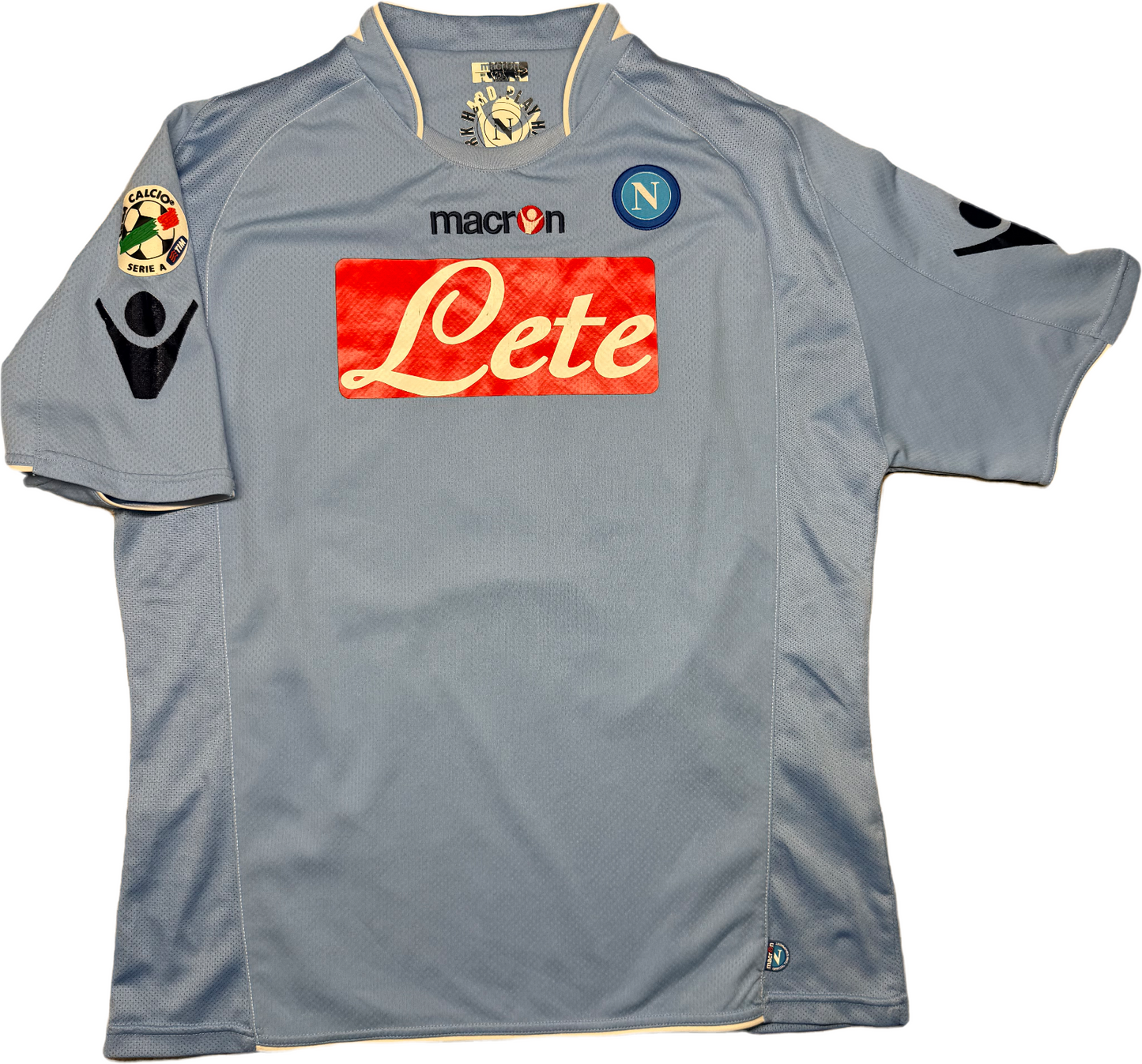 maglia calcio vintage Napoli Lavezzi 2009 2010 home Jersey Diadora L Lete LETE