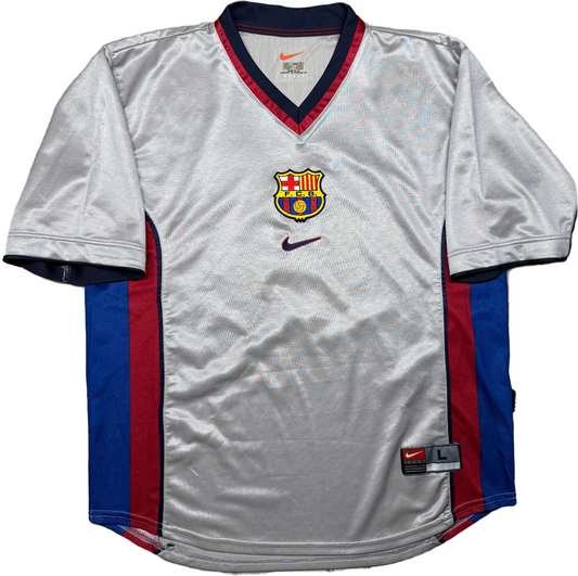 Luis Figo Barca barcellona away jersey camiseta NIKE 1998 1999 L