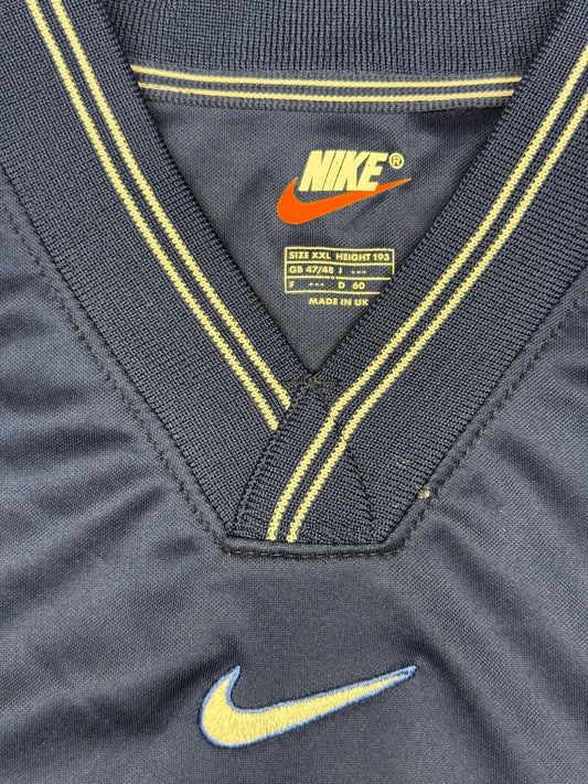 maglia calcio vintage ITALIA FIGC Nike 1998 Baggio Del Piero training shirt