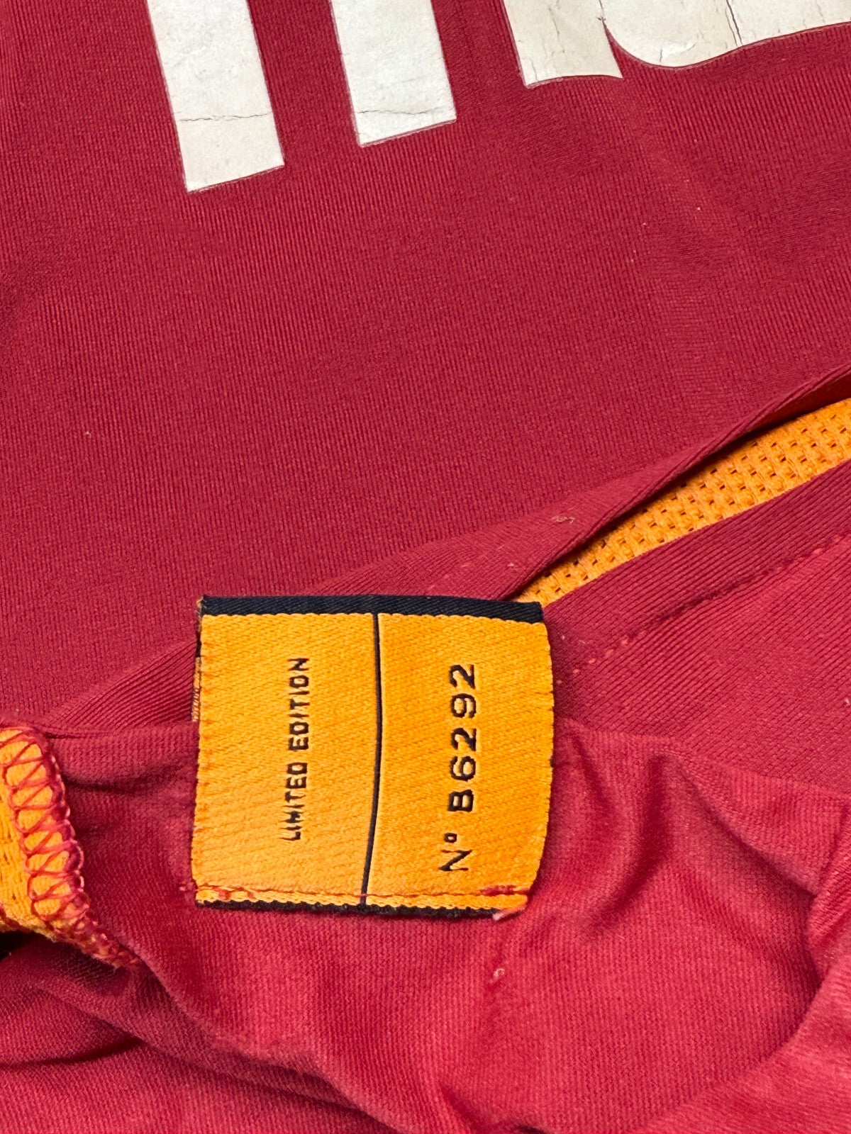 maglia calcio vintage AS Roma De Rossi #4 Mazda Diadora 2004 2005 M