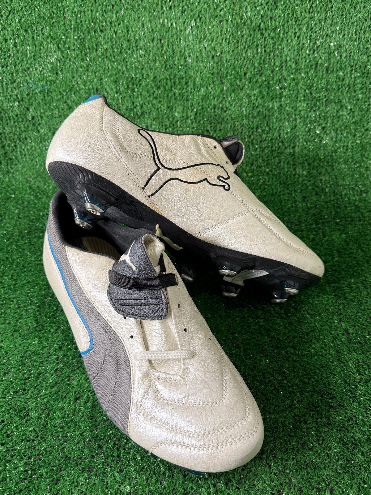 RARE SCARPE PUMA KING PRO GOLD CALCIO FOOTBALL BOOTS 1990 MARADONA EU44 BNIB VTG