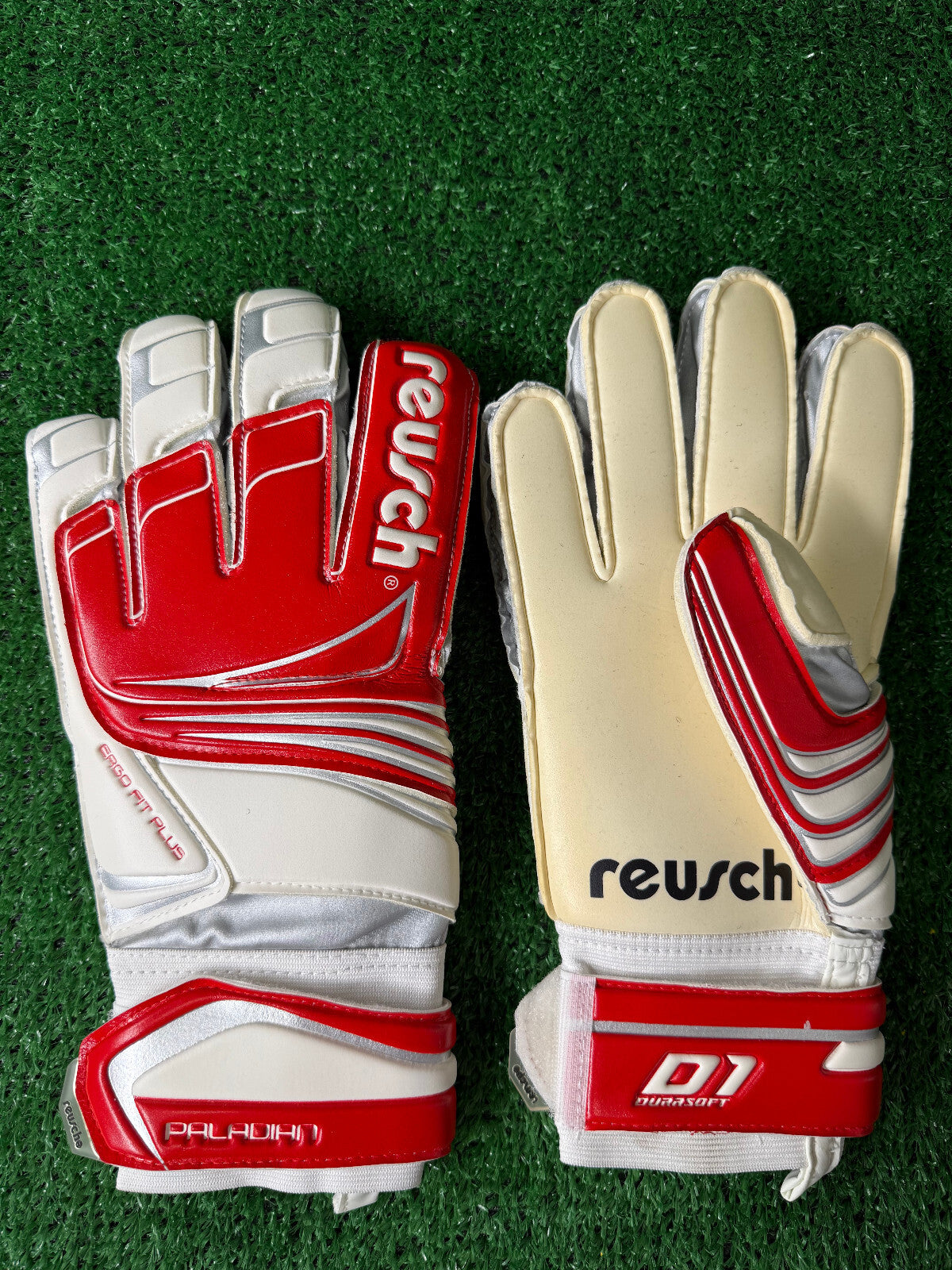guanti portiere Reusch AC MILAN DIDA 2006 Goalkeeper gloves vintage PALADIAN 10,
