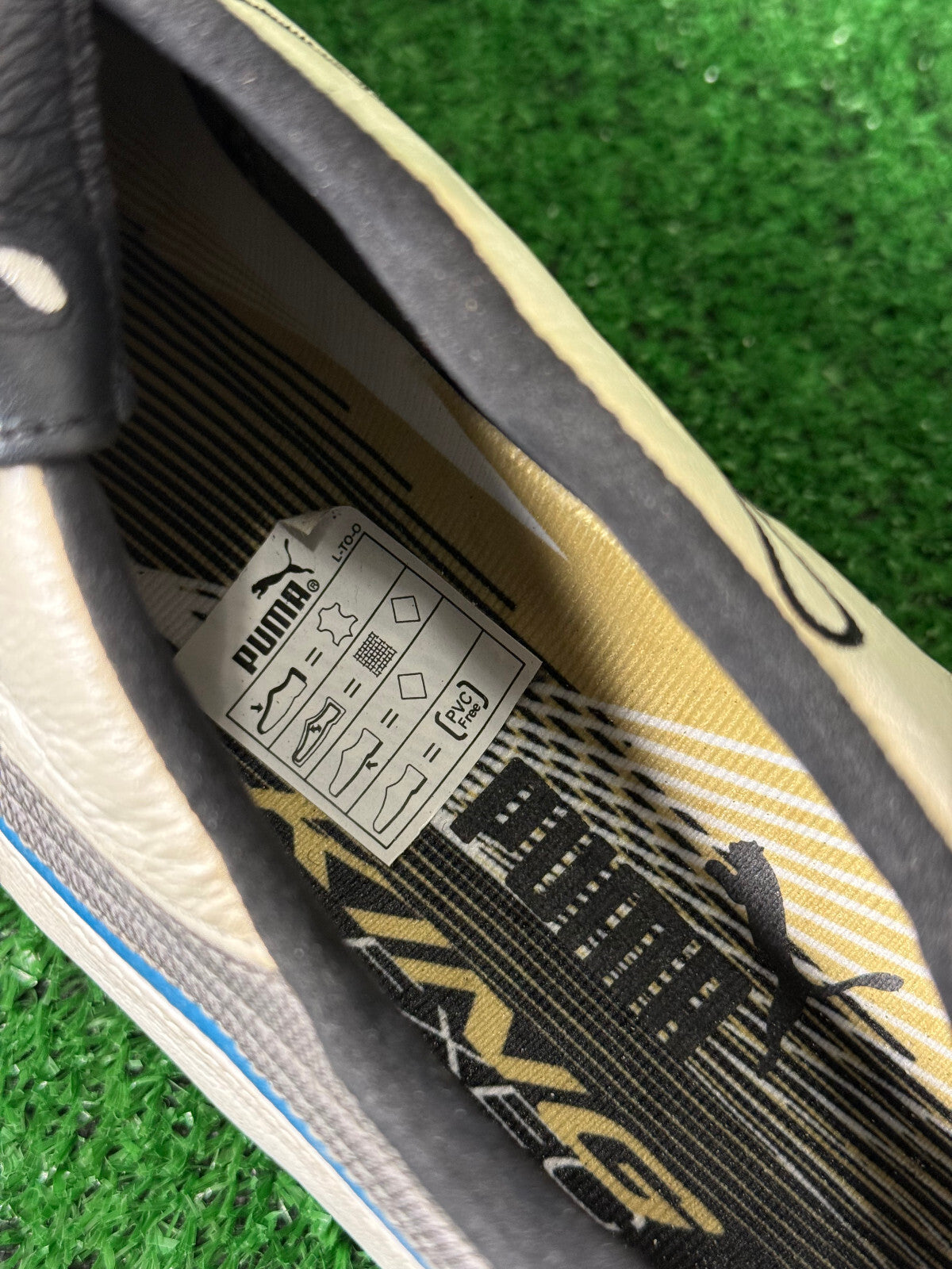 RARE SCARPE PUMA KING PRO GOLD CALCIO FOOTBALL BOOTS 1990 MARADONA EU44 BNIB VTG