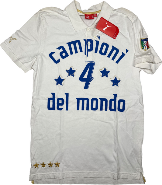 maglia calcio vintage Italia World Cup 2006 germany CAMPIONI 4 Puma Mondiali