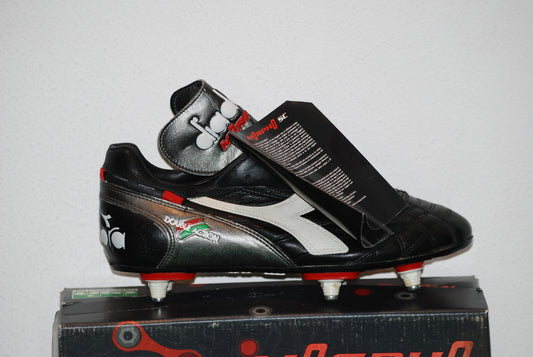 scarpe calcio vintage football BOOTS Diadora mod VAN BASTEN Morpho SC 40 uk 6