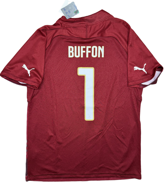 maglia calcio vintage Italia Puma Buffon Italy Brasil PLAYER World Cup 2014 L