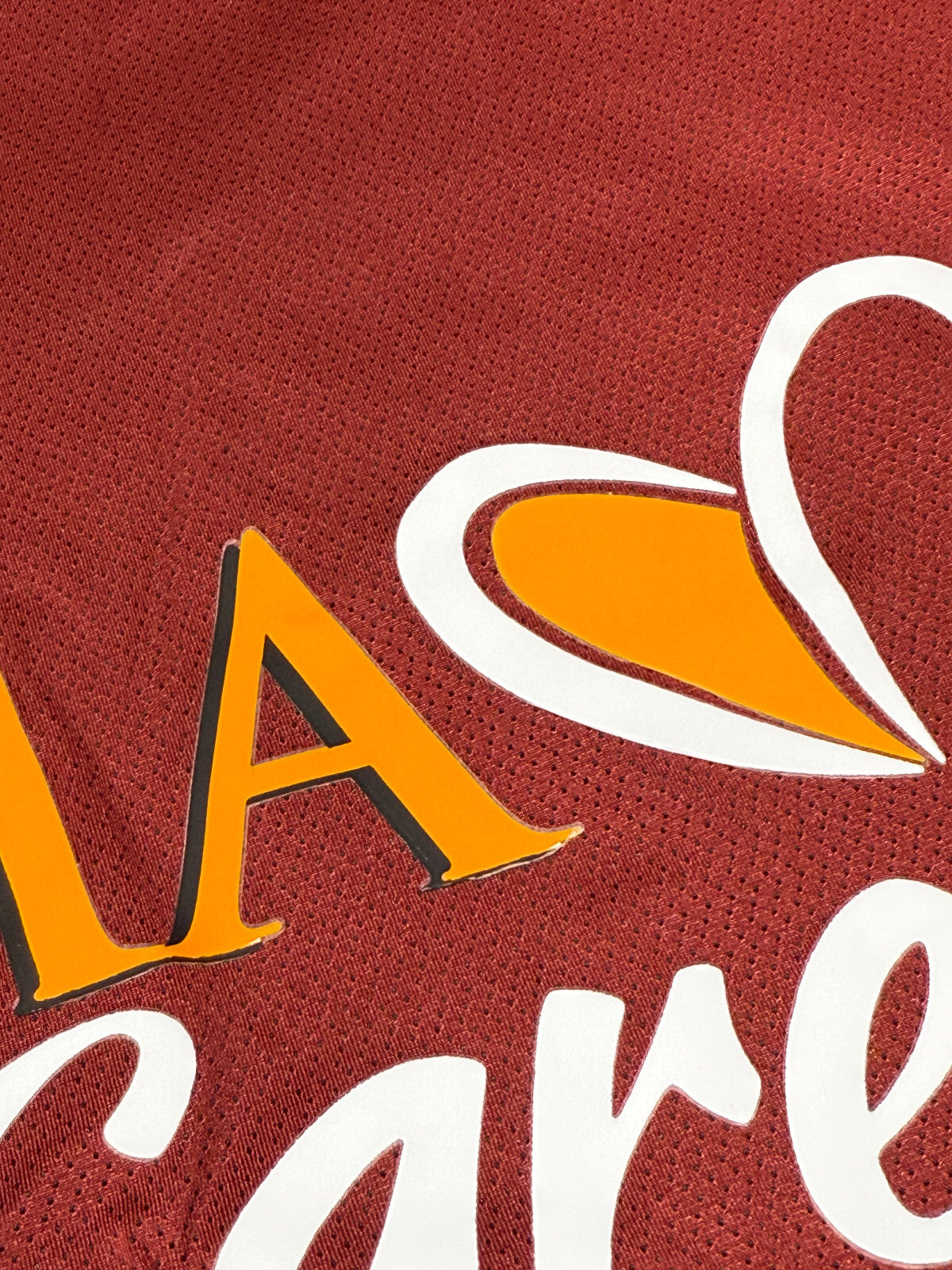 maglia roma TOTTI UNBRAND 2013 2014 Roma Cares jersey L Home PLAYER VERSION