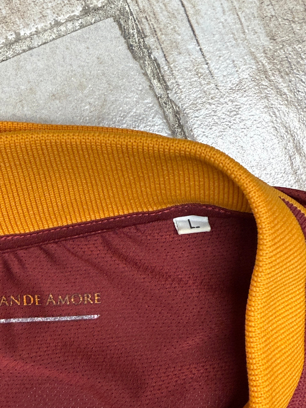 maglia roma TOTTI UNBRAND 2013 2014 Roma Cares jersey L Home PLAYER VERSION