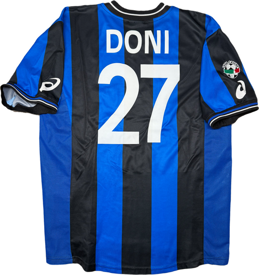 maglia calcio Atalanta DONI 2003 2004 Promatech vintage home Asics SERIE A