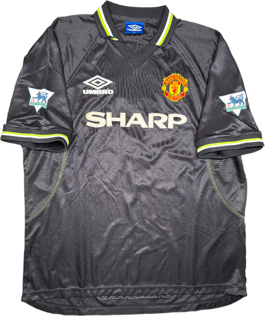 maglia calcio Beckham Manchester United 1998 1999 SHARP UMBRO jersey Premier XXL